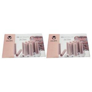 Calista Ion Hot Roller 1” Long 12pcs Rollers 2pk